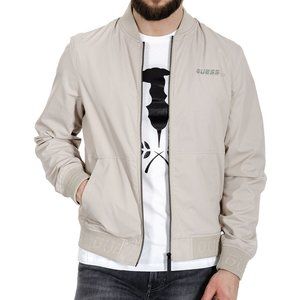 GUESS Men's Fullzip Bomber Jacket